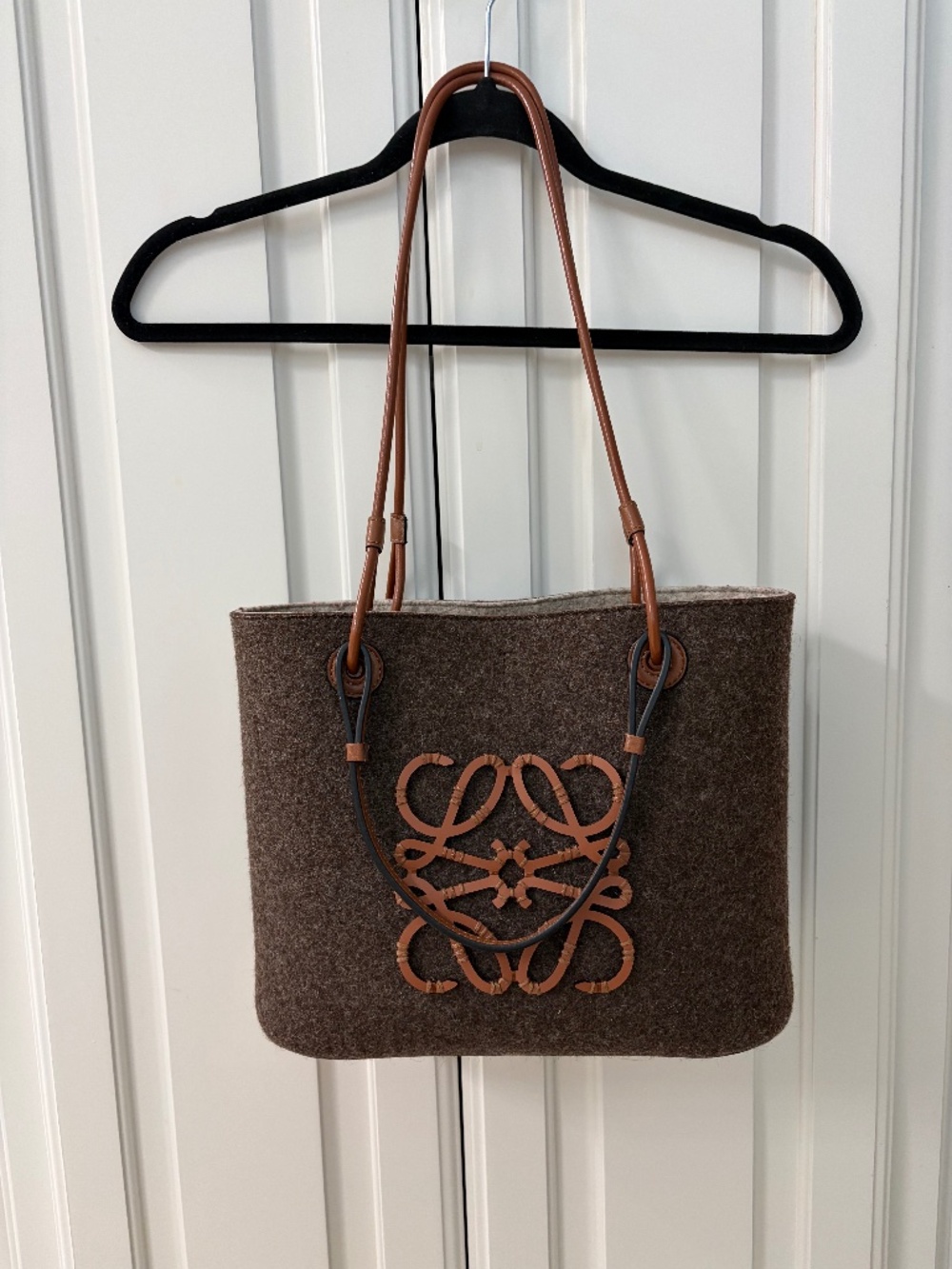 Loewe Anagram Felt Tote